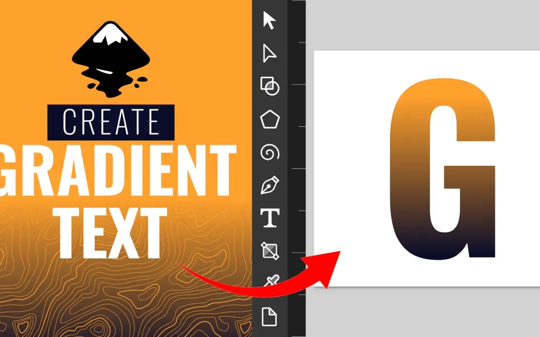 How to Add a Gradient Fill to Text in Inkscape